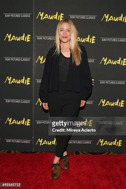Actress Piper Perabo attends the "Maudie" New York screening at AMC Loews Lincoln Square on June 6, 2017 in New York City.
