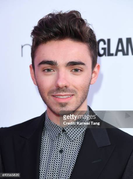 Nathan Sykes attends the Glamour Women of The Year Awards 2017 at Berkeley Square Gardens on June 6, 2017 in London, England.