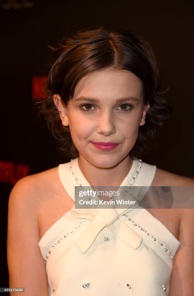 Millie Bobby Brown attends Netflix's "Stranger Things" For Your