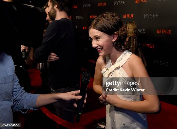 Millie Bobby Brown attends Netflix's "Stranger Things" For Your... News