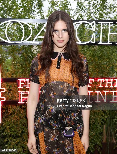 Hari Nef attends the Coach and Friends of the High Line Summer Party at High Line on June 6, 2017 in New York City.