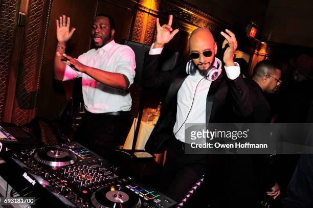 Swizz Beatz performs during the Gordon Parks Foundation Awards Dinner & Auction at Cipriani 42nd Street on June 6, 2017 in New York City.