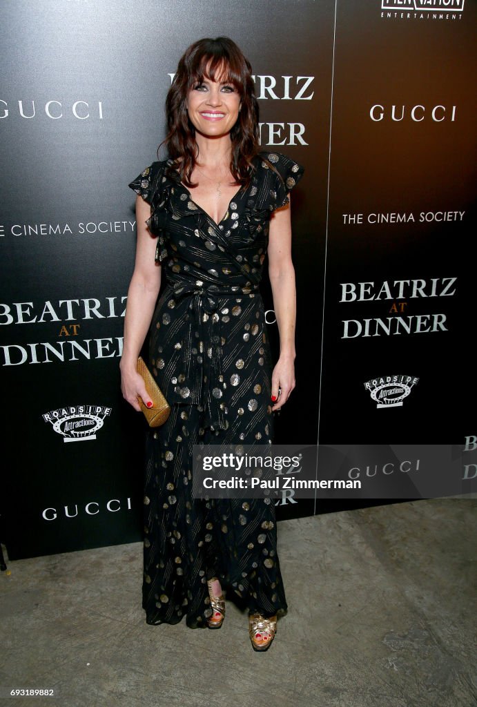 Gucci & The Cinema Society Host A Screening Of Roadside Attractions' "Beatriz At Dinner" - Arrivals