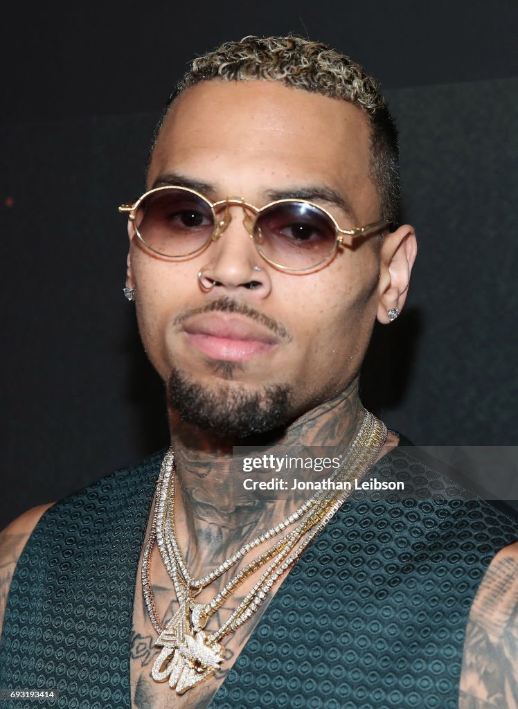 Premiere Of Riveting Entertainment's "Chris Brown: Welcome To My Life" At L.A. LIVE