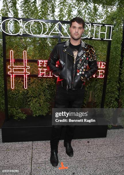 Andrew Warren attends the Coach and Friends of the High Line Summer Party at High Line on June 6, 2017 in New York City.