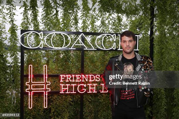 Andrew Warren attends the Coach and Friends of the High Line Summer Party at High Line on June 6, 2017 in New York City.