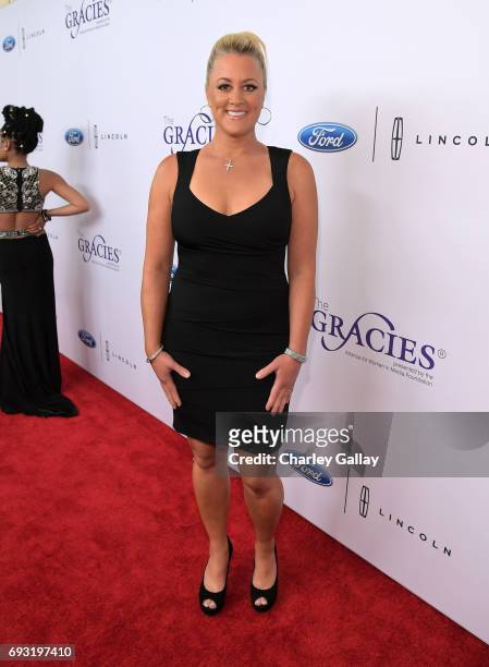 Actor Heidi Hamilton attends the 42nd Annual Gracie Awards Gala, hosted by The Alliance for Women in Media at the Beverly Wilshire Hotel on June 6,...