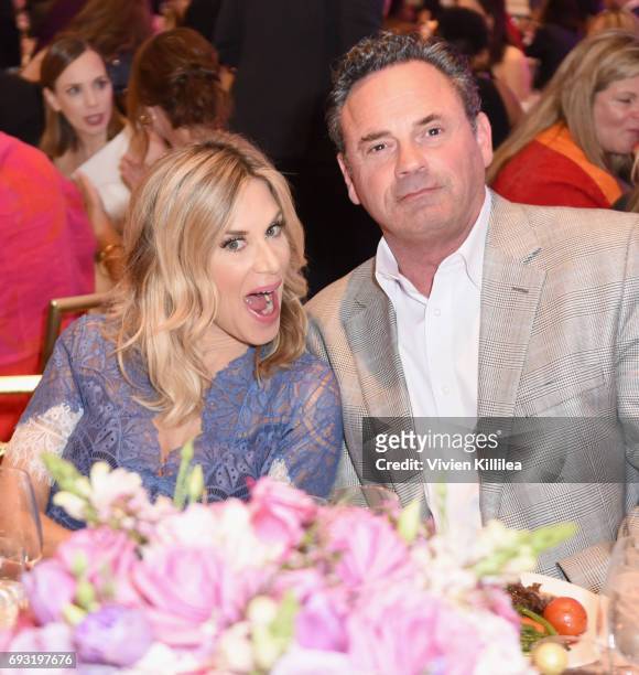Radio personality Ellen K attends the 42nd Annual Gracie Awards, hosted by The Alliance for Women in Media at the Beverly Wilshire Hotel on June 6,...