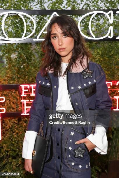 Artist Chloe Wise attends the Coach and Friends of the High Line Summer Party at High Line on June 6, 2017 in New York City.