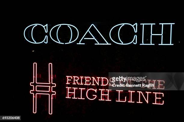 General view of the Coach and Friends of the High Line Summer Party at High Line on June 6, 2017 in New York City.