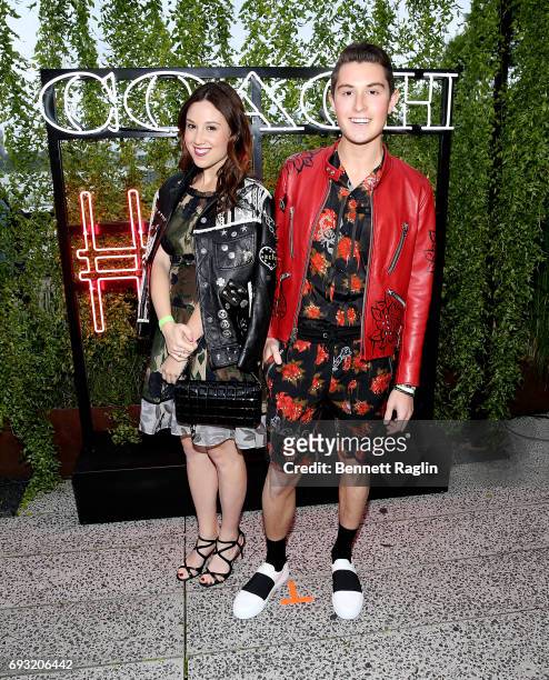 Toby Milstein and Toby Milstein attends the Coach and Friends of the High Line Summer Party at High Line on June 6, 2017 in New York City.