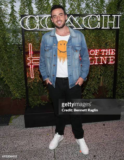 Logan Horne attends the Coach and Friends of the High Line Summer Party at High Line on June 6, 2017 in New York City.