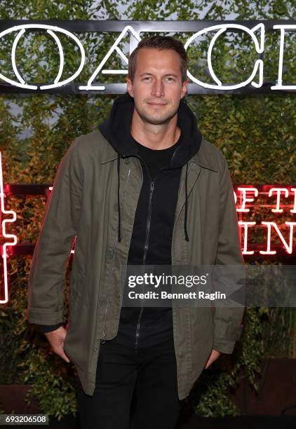 Brendan Fallis attends the Coach and Friends of the High Line Summer Party at High Line on June 6, 2017 in New York City.