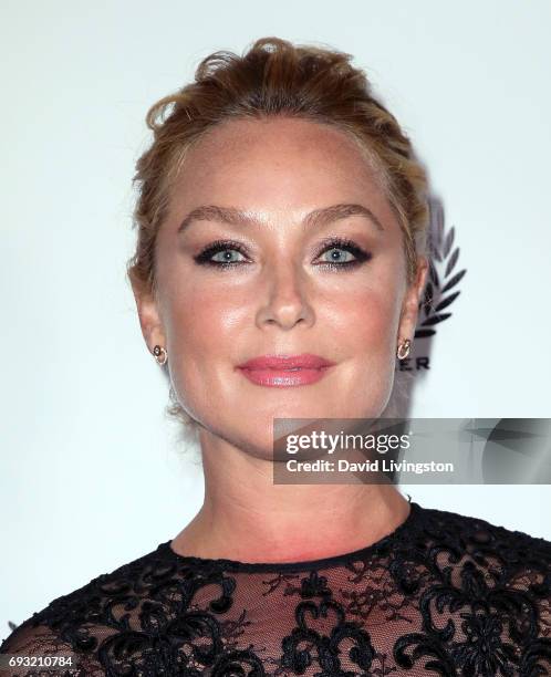 Actress Elisabeth Rohm attends the 18th Annual Golden Trailer Awards at the Saban Theatre on June 6, 2017 in Beverly Hills, California.