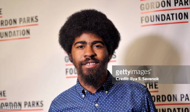 Photographer Devin Allen attends the 2017 Gordon Parks Foundation Awards Gala at Cipriani 42nd Street on June 6, 2017 in New York City.