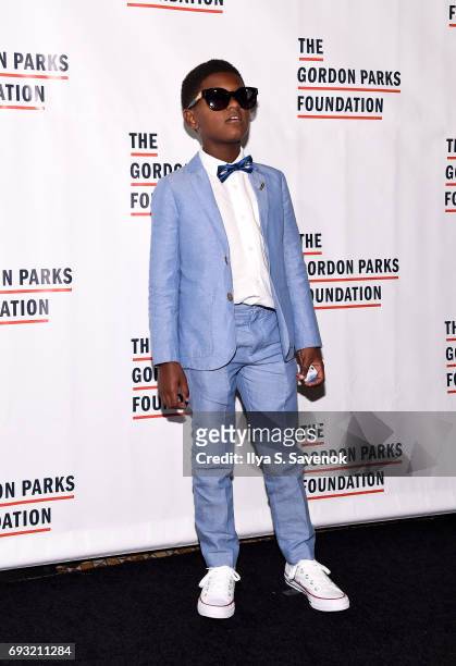 Naviyd Ely Raymond attends the 2017 Gordon Parks Foundation Awards Gala at Cipriani 42nd Street on June 6, 2017 in New York City.