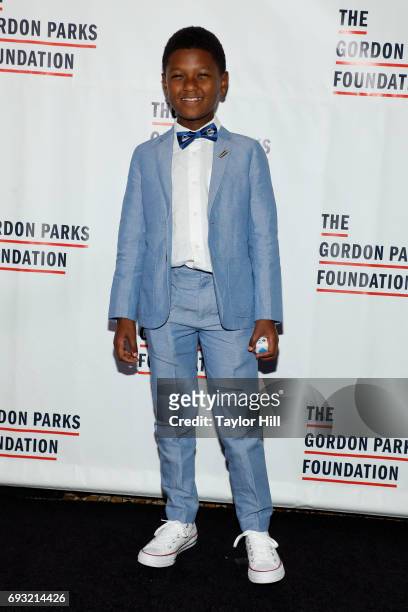 Naviyd Ely Raymond attends the 2016 Gordon Parks Foundation Annual Gala at Cipriani 42nd Street on June 6, 2017 in New York City.