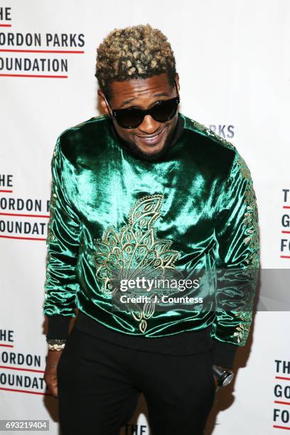 Usher Raymond IV attends the 2017 Gordon Parks Foundation Awards Gala at Cipriani 42nd Street on June 6, 2017 in New York City.