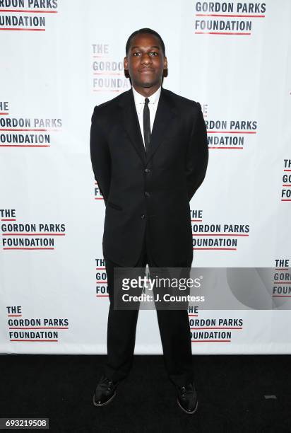 Leon Bridges attends the 2017 Gordon Parks Foundation Awards Gala at Cipriani 42nd Street on June 6, 2017 in New York City.
