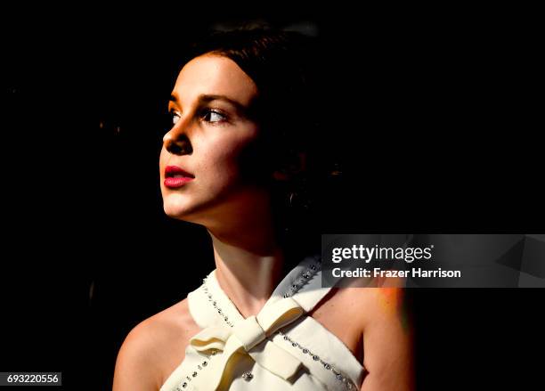 Actress Millie Bobby Brown attends Netflix's 'Stranger Things' For Your Consideration event at Netflix FYSee Space on June 6, 2017 in Beverly Hills,...