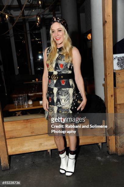 Chloe Sevigny attends the Gucci & The Cinema Society Host A Screening Of Roadside Attractions' "Beatriz At Dinner" - After Party at Mr. Purple on...