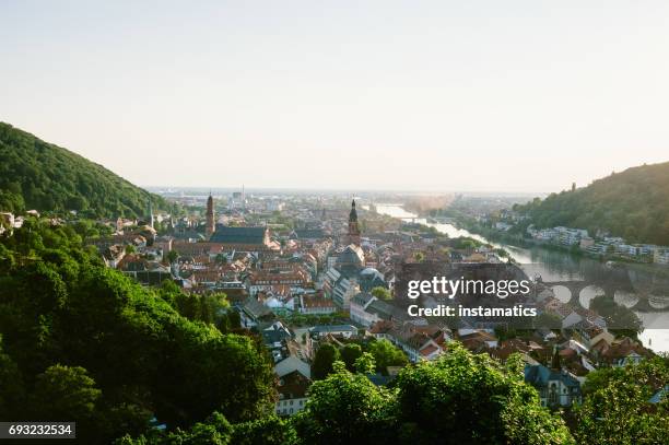 heidelberg stadt - heidelberg stock-fotos und bilder