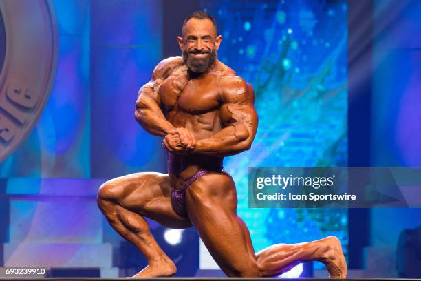 Guy Cisternino competes in the Arnold Classic 212 as part of the Arnold Sports Festival on March 3 at the Greater Columbus Convention Center in...