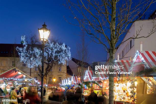 bratislava at christmas, the hlavné námestie (main square)-slovakia - slovacchia stock pictures, royalty-free photos & images