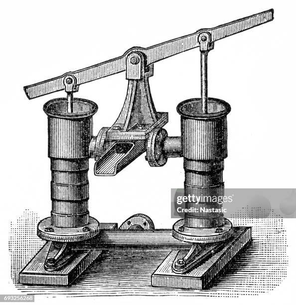 contractors pump - contractor white background stock illustrations