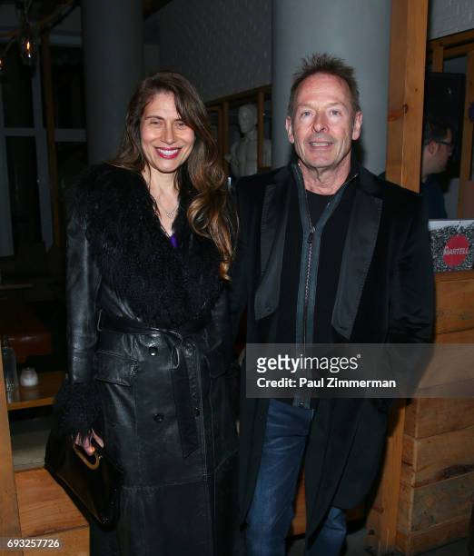Simon Kirke attends the Gucci & The Cinema Society after party of Roadside Attractions' "Beatriz At Dinner" at Mr. Purple on June 6, 2017 in New York...