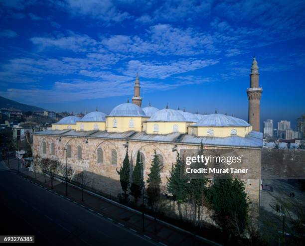 ulu mosque-bursa (grand mosque) - 布��爾薩 土耳其 個照片及圖片檔