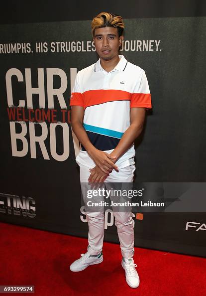 Cap G Rapper Kap G attends the Premiere Of Riveting Entertainment's