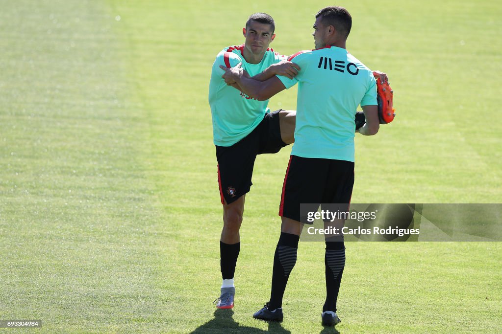 Portugal Training Session and Press Conference