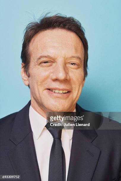 Actor Samuel Le Bihan is photographed for Self Assignment on February 2, 2017 in Paris, France.