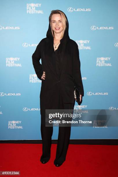 Gemma Lee arrives ahead of the Sydney Film Festival Opening Night Gala at State Theatre on June 7, 2017 in Sydney, Australia.