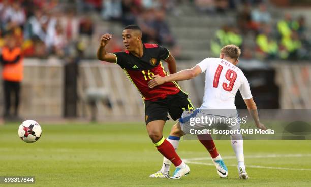 Brussels , Belgium / International friendly game : Belgium v Czech Republic /"nYouri TIELEMANS - Ladislav KREJCI"nPicture by Vincent Van Doornick /...