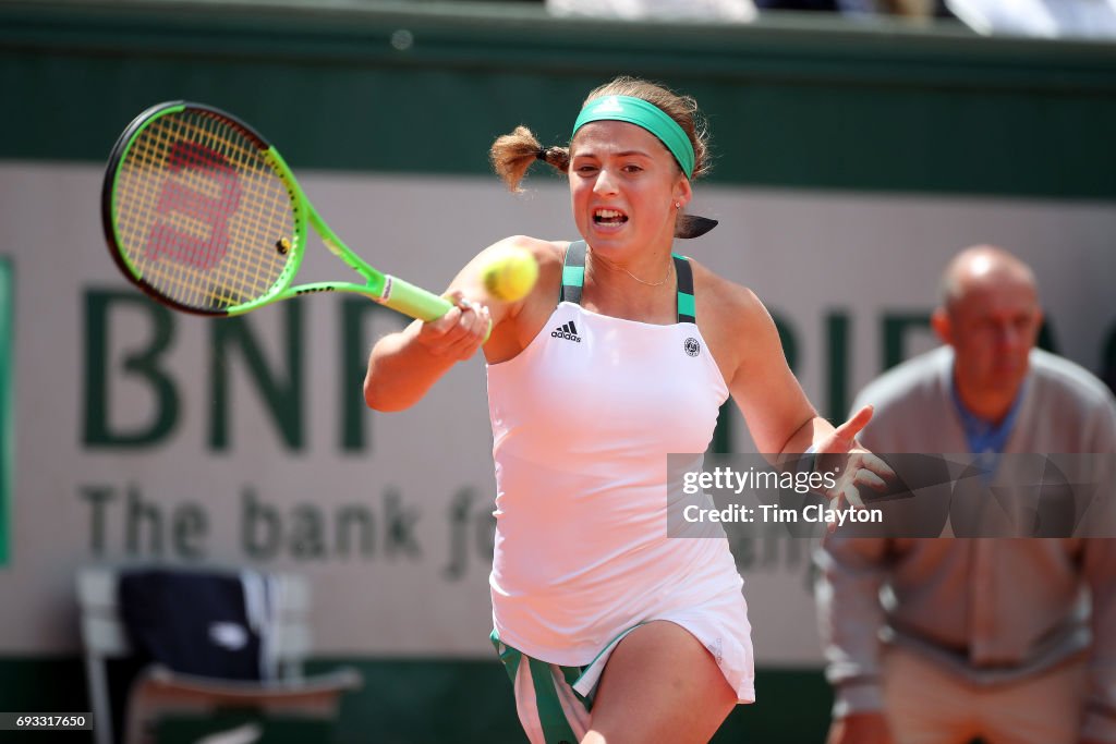 2017 French Open Tennis Tournament. Roland Garros. Paris. France.