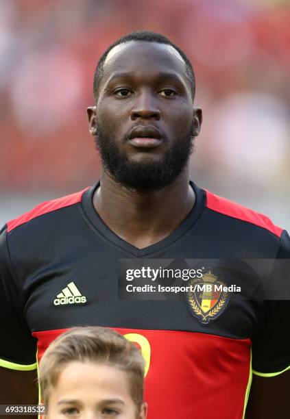 Brussels , Belgium / International friendly game : Belgium v Czech Republic /"nRomelu LUKAKU - Headshot Portrait "nPicture by Vincent Van Doornick /...