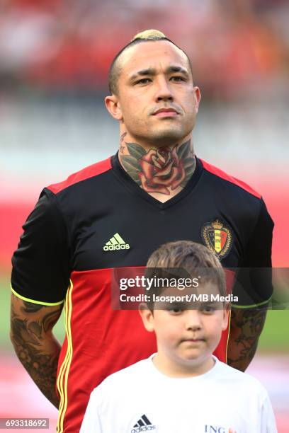 Brussels , Belgium / International friendly game : Belgium v Czech Republic /"nRadja NAINGGOLAN - Headshot Portrait "nPicture by Vincent Van Doornick...