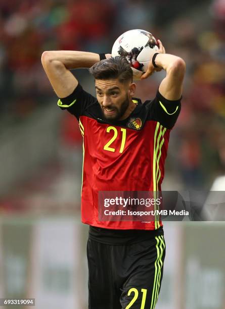 Brussels , Belgium / International friendly game : Belgium v Czech Republic /"nYannick CARRASCO"nPicture by Vincent Van Doornick / Isosport