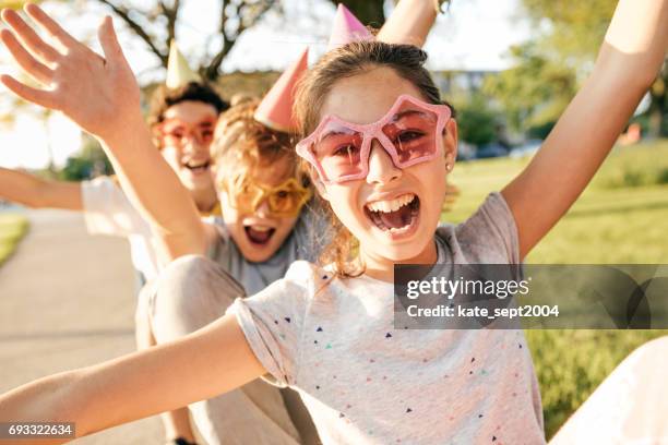 kids having fun - 11-13 2017 stock pictures, royalty-free photos & images