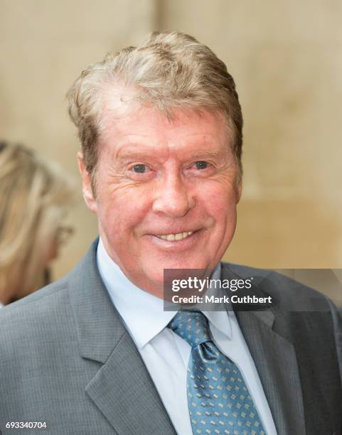 Michael Crawford attends a memorial service for comedian Ronnie Corbett at Westminster Abbey on June 7, 2017 in London, England. Corbett died in...