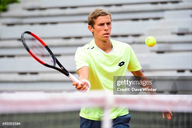 Matteo Martineau during day 11 of the French Open at Roland Garros on June 7, 2017 in Paris, France.