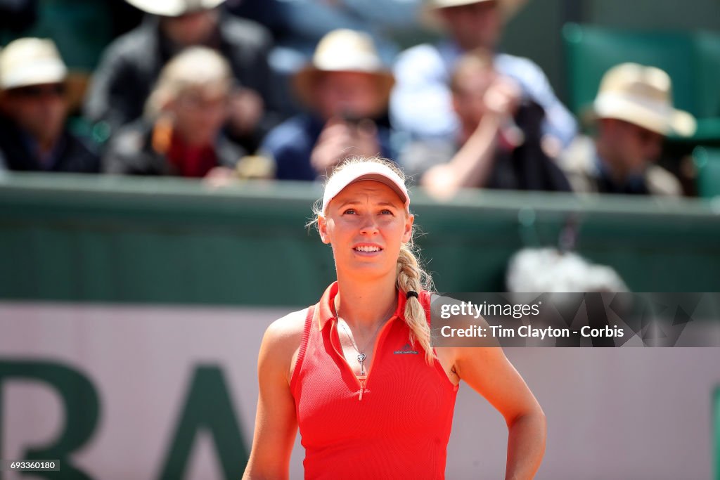 2017 French Open Tennis Tournament. Roland Garros. Paris. France.