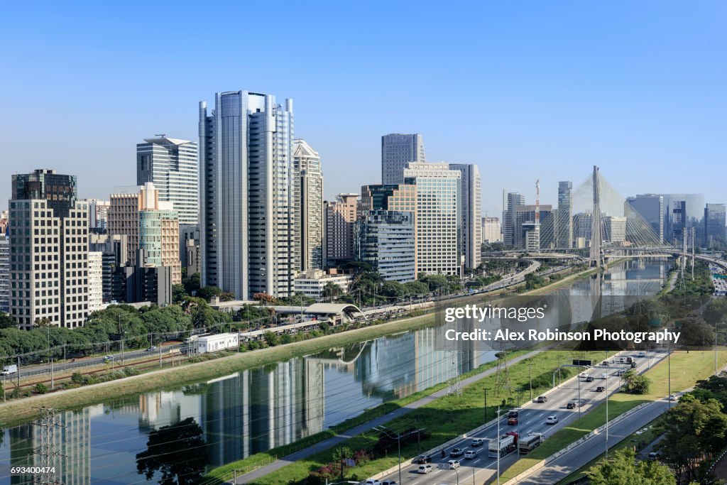 Sao Paulo skyline - Brazil's largest city
