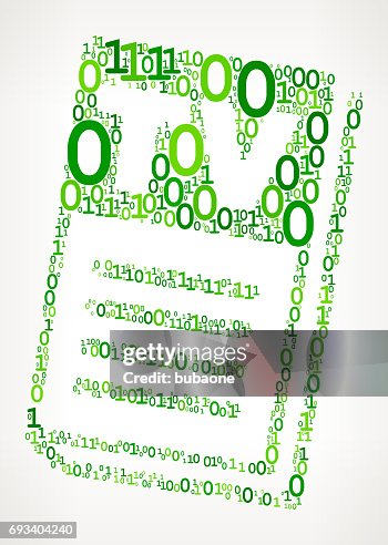 TV Guide Binary Code Zero One Vector Illustration TV Guide Binary Code Zero One Vector Illustration