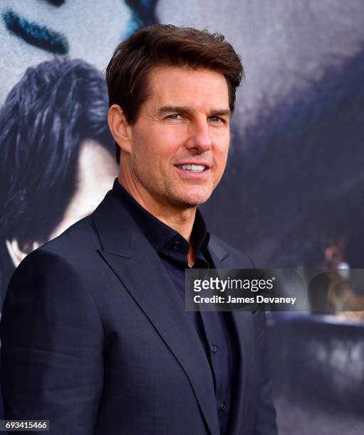 Tom Cruise attends the 'The Mummy' New York Fan Event at AMC Loews Lincoln Square on June 6, 2017 in New York City.