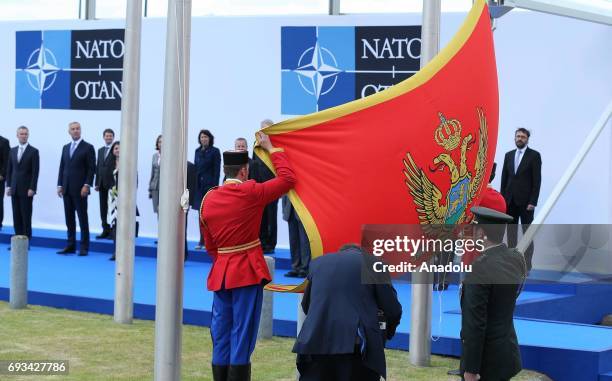 President of Montenegro Filip Vujanovic and NATO Secretary General Jens Stoltenberg attend the Montenegro's accession ceremony to NATO. Montenegro...