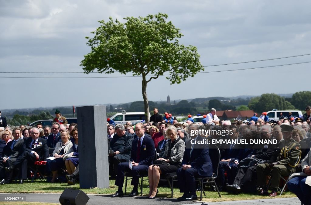 BELGIUM-WWI-MESSINES-COMMEMORATIONS