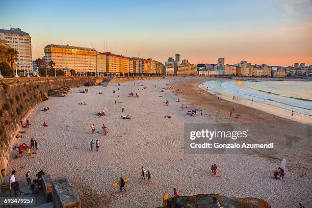 coruña - la coruña imagens e fotografias de stock